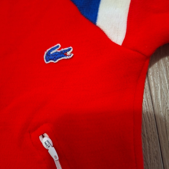 Vintage 70's - 80's Lacoste Izod Sweater Childs size 4 Acrylic - Picture 3 of 5